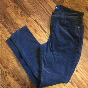 Old Navy Rockstar Mid-rise Grey Sueded Jeans 12Reg